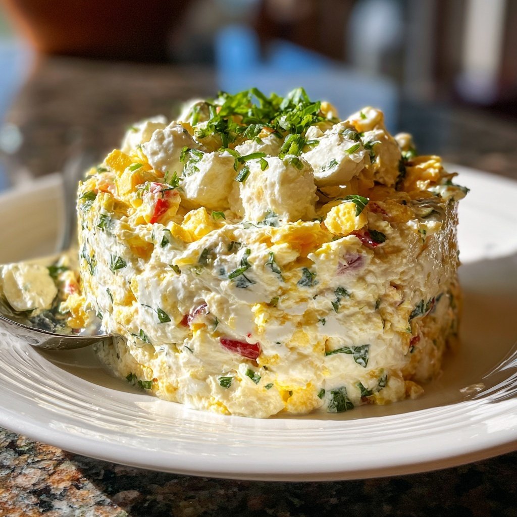 Schnell & Einfach 10-Minuten-Eiersalat mit Joghurt