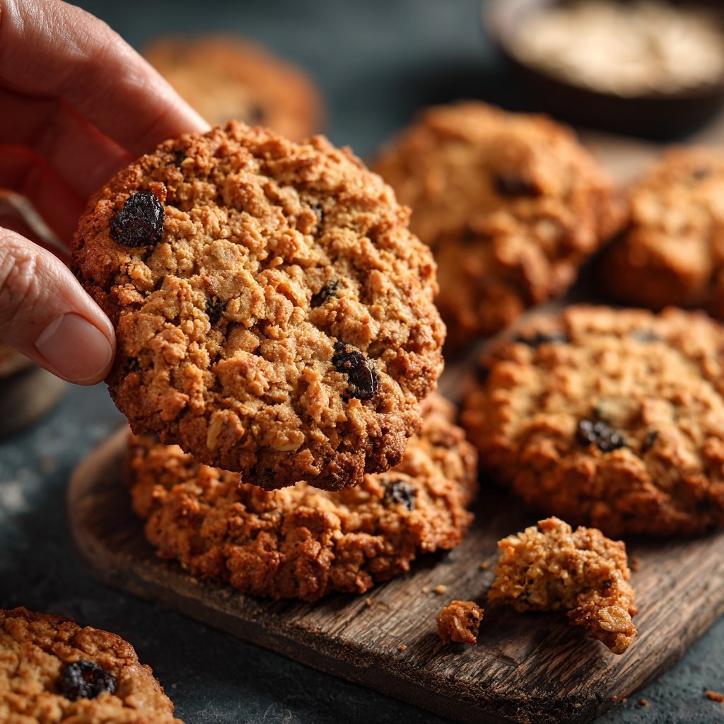 Cookies mit Hafer und Zimt