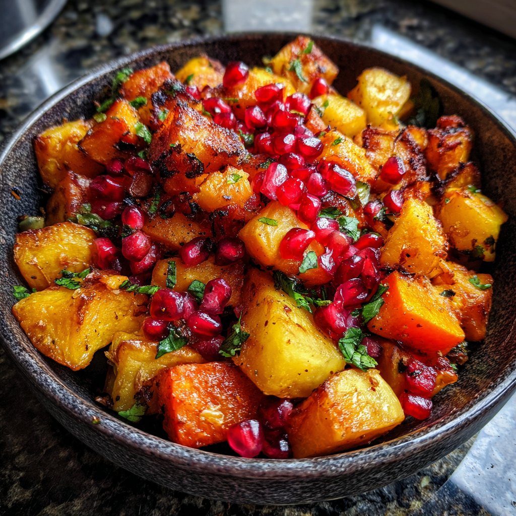 Ofengemüse mit Granatapfel