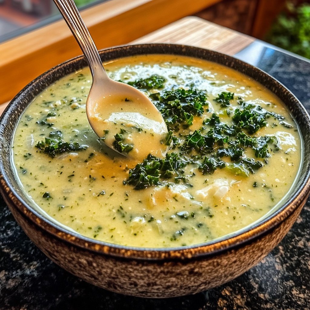 Toskanische Grünkohlsuppe mit weißen Bohnen