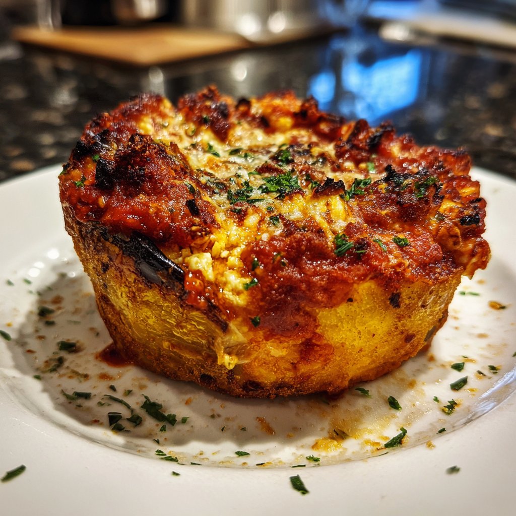 Auberginen mediterran gebacken