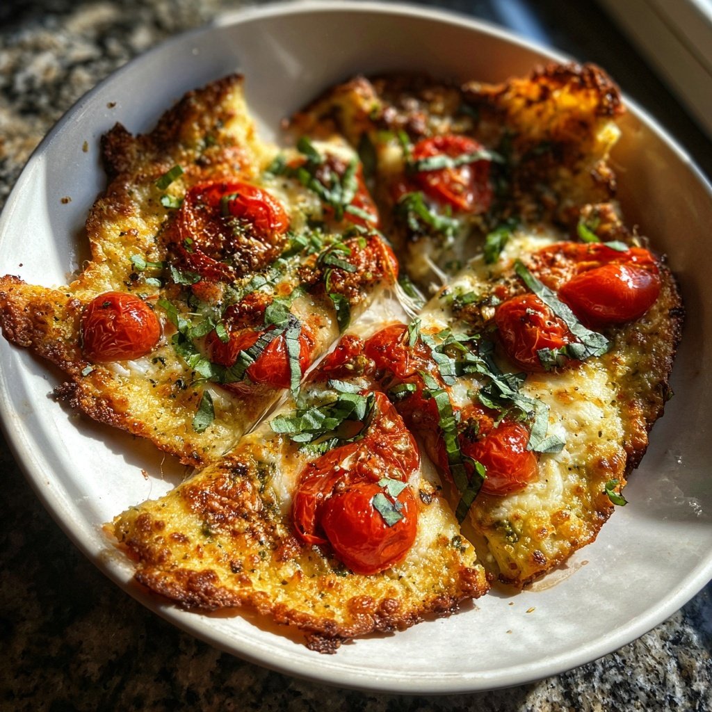 Blumenkohl Pizza Boden