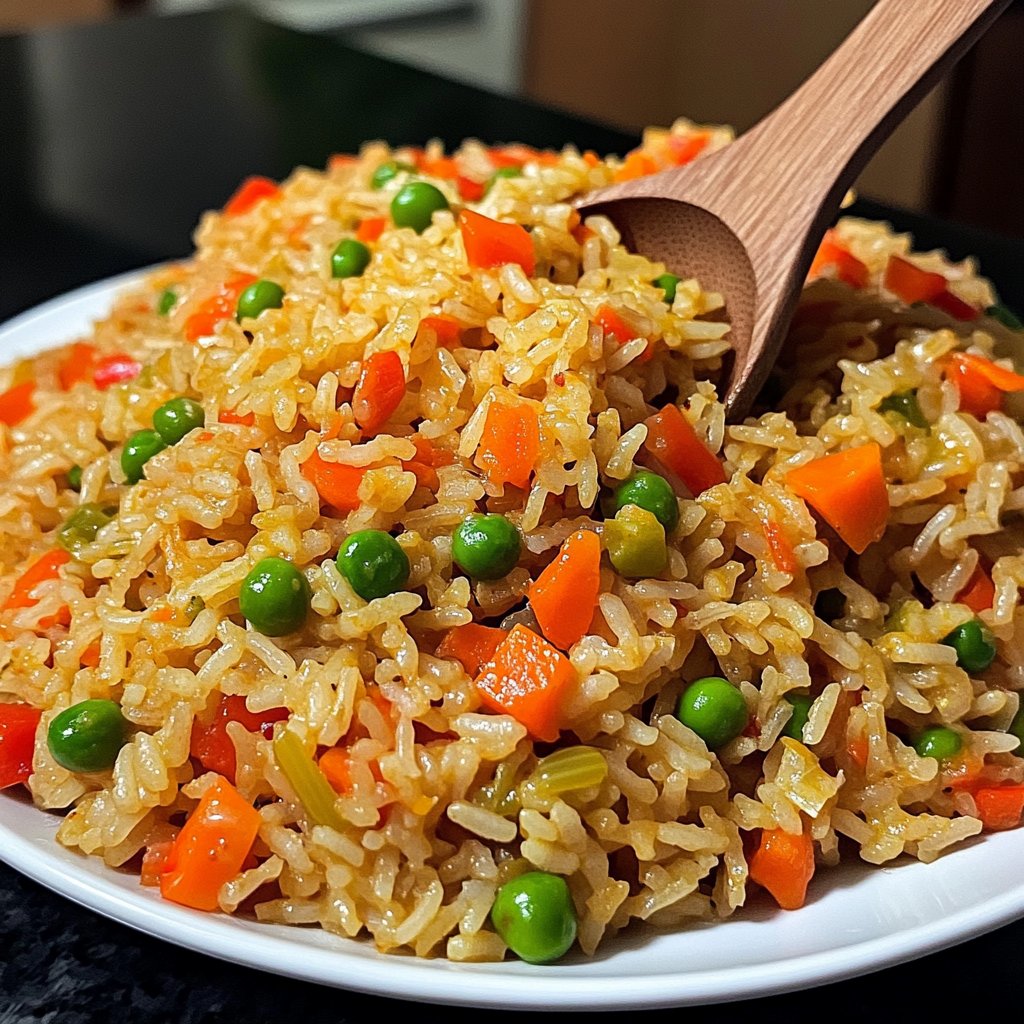 Gebratener Reis mit Gemüse