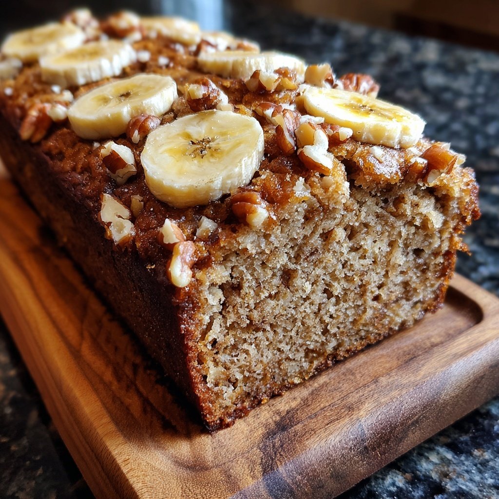 Bananenbrot ohne Zucker