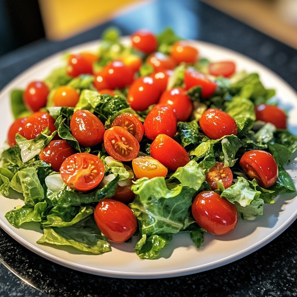 Einfacher Grüner Salat