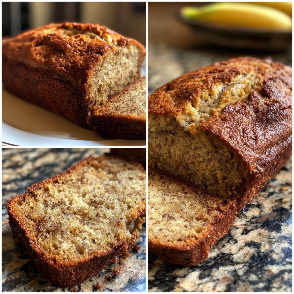 Bananenbrot mit Vanille